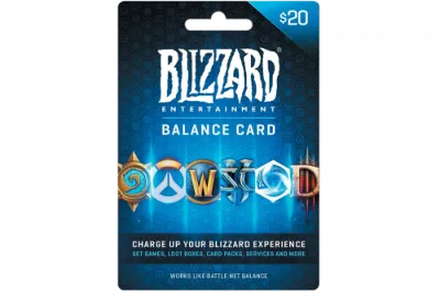💎 Battle.net 20 USD Подарочная Карта Blizzard 💎