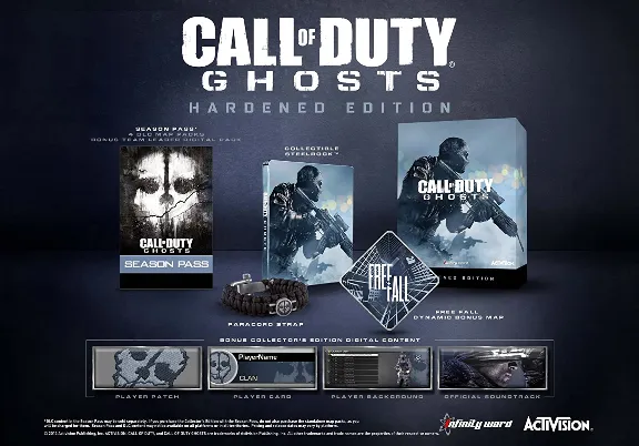 🎮🔥Call of Duty: Ghosts Digital Hardened XBOX🔑Key🔥