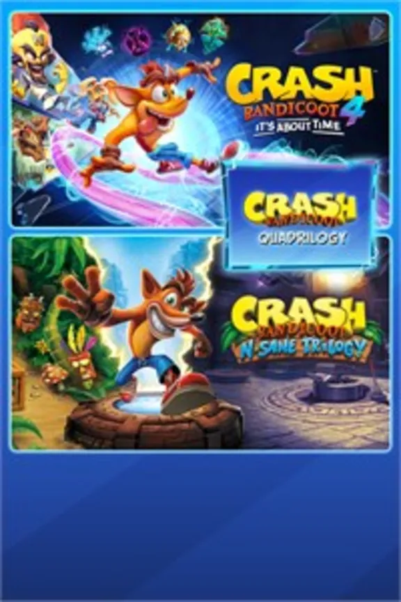 Crash Bandicoot - Quadrilogy Bundle XBOX ONE|X|S КЛЮЧ