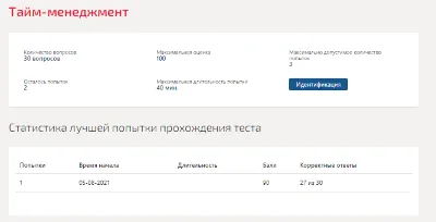 Тайм менеджмент.Тест Синергия 2021г (90 баллов)