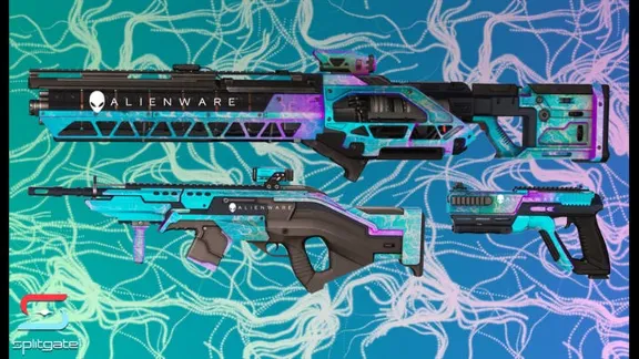 ⭐ Splitgate AW (Alienware) Weapon STEAM KEY IN-GAME DLC