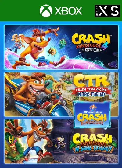🌍Crash Bandicoot - юбилейный набор Crash XBOX ONE / XBOX SERIES X|S КЛЮЧ🔑