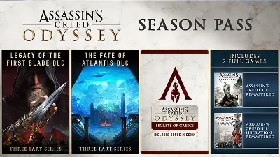✅💥Assassin&acute;s Creed Одиссея – SEASON PASS💥✅XBOX🔑КЛЮЧ