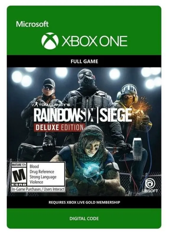 🎮✅🔥TOM CLANCY&acute;S RAINBOW SIX® SIEGE DELUXE EDITION XBOX🔑КЛЮЧ USA