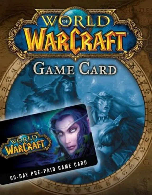 World of Warcraft 60 DAYS  TIME CARD (US/NA )