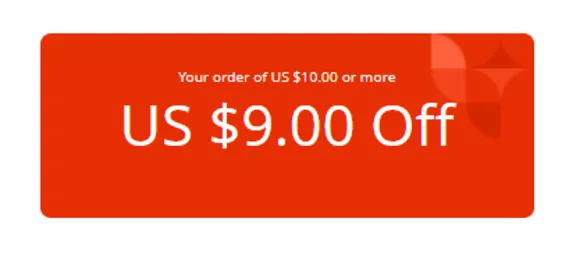 🔥9$/10$ Aliexpress Купон ALGERIA/TURKEY/UA/EU/US 04.10