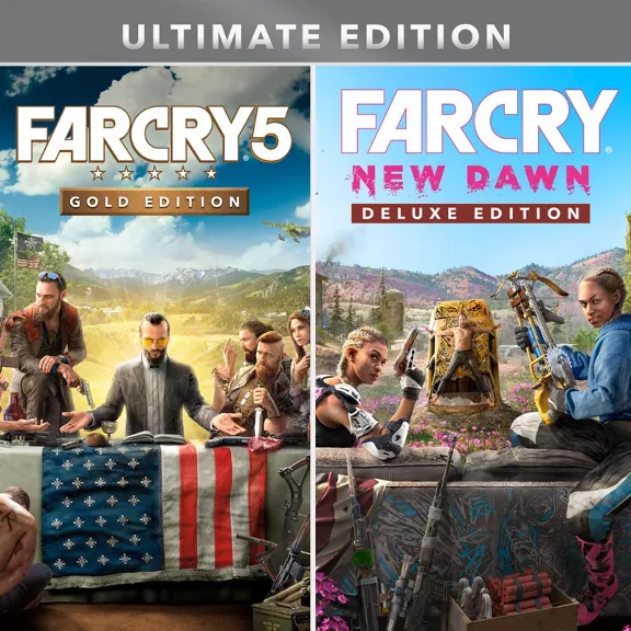 Key Far Cry 5 Gold Edition + Far Cry New Dawn Deluxe Edition Xbox [Digital Code]