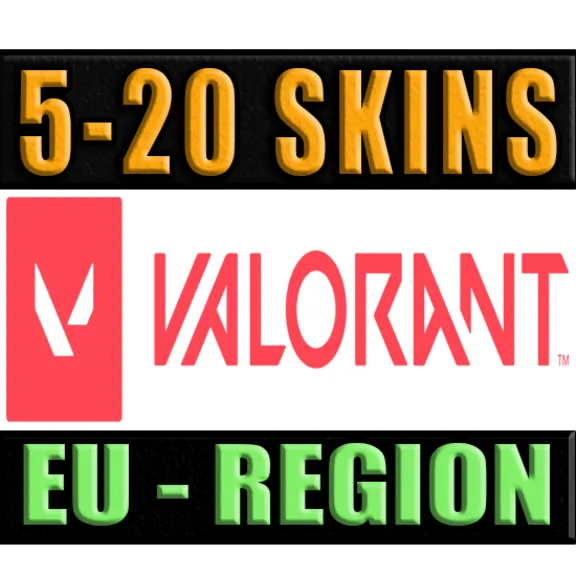 VALORANT | 5 - 20 СКИНОВ | EU - РЕГИОН ✅ ГАРАНТИЯ 🔥