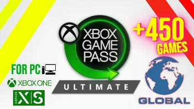 ⭐️ Xbox Game Pass Ultimate 🔴 12 МЕСЯЦЕВ🔥 450+ ИГР