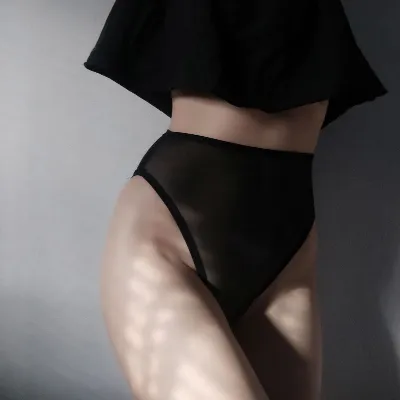 Pattern panties with a high fit size 44 (L)