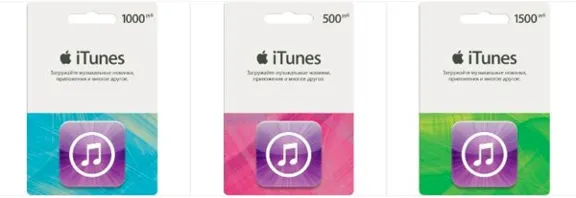 iTunes Gift Card Russia 3000r. | ITunes Store / App Sto