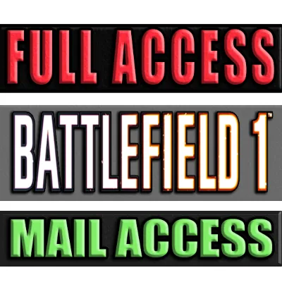 BATTLEFIELD 1 | ORIGIN ✅ ПОЛНЫЙ ДОСТУП + ПОЧТА 🔥