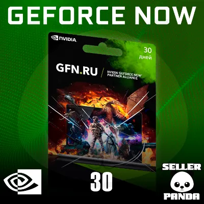 💸 NVIDIA GEFORCE NOW 1 МЕСЯЦ ПРЕМИУМ 30 ДНЕЙ GFN RU