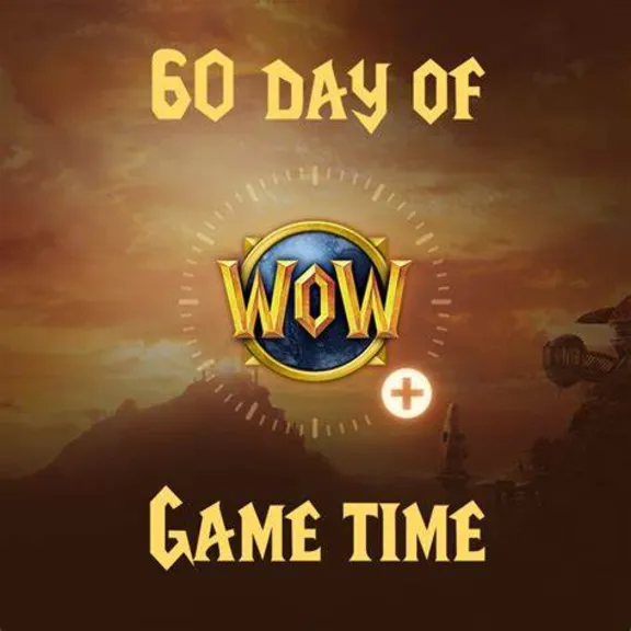 🔰EU/RU🔰World of Warcraft🔑60 Days Time Card🔑