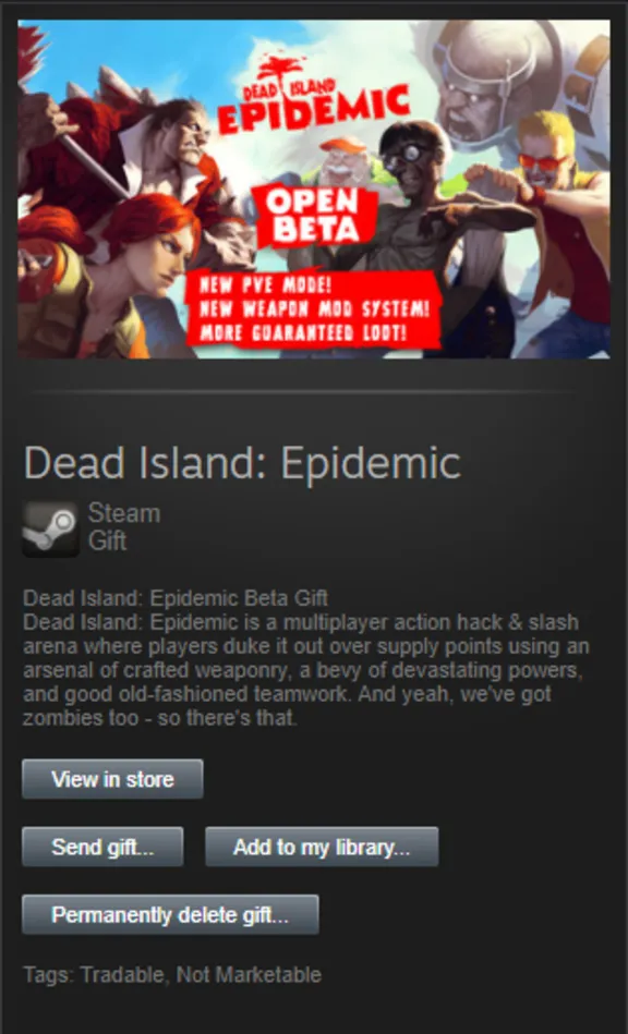 Dead Island: Epidemic (Steam GIFT Region Free/ GLOBAL)
