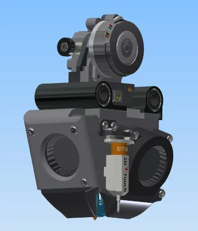 3d модель Директ ULTRA экструдер для Flyingbear Ghost 5
