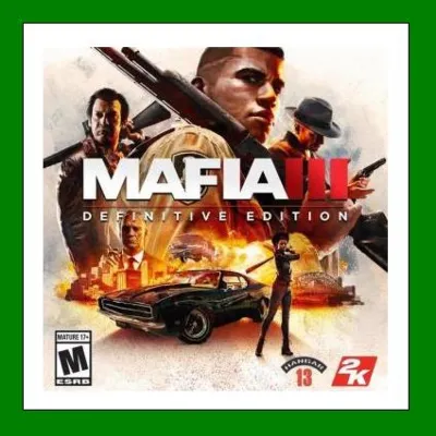 ✅Mafia III: Definitive Edition✔️Steam⭐+ 25 Игр🎁АКЦИЯ⭐0% Карты💳