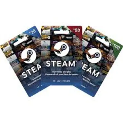 STEAM WALLET GIFT CARD 3.2 USD (US $) USA