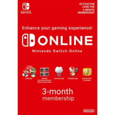 Nintendo Switch Online Подписка /Expansion 3-12м КЛЮЧ