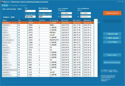Puzo 1.1.5 - reception and registration of "pot-bellied" domains