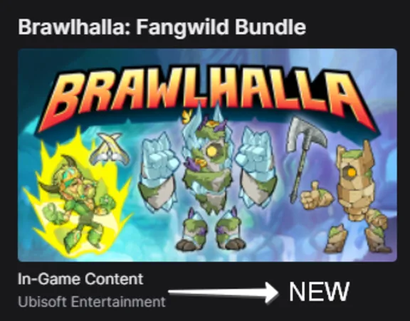 🔥 🆕 Brawlhalla Fangwild Kor Bundle КЛЮЧИК 🔑 🔥