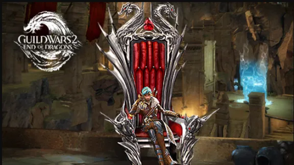 💠⭐️ Guild Wars 2: Emblazoned Dragon Throne ⭐️💠 КЛЮЧ🔑