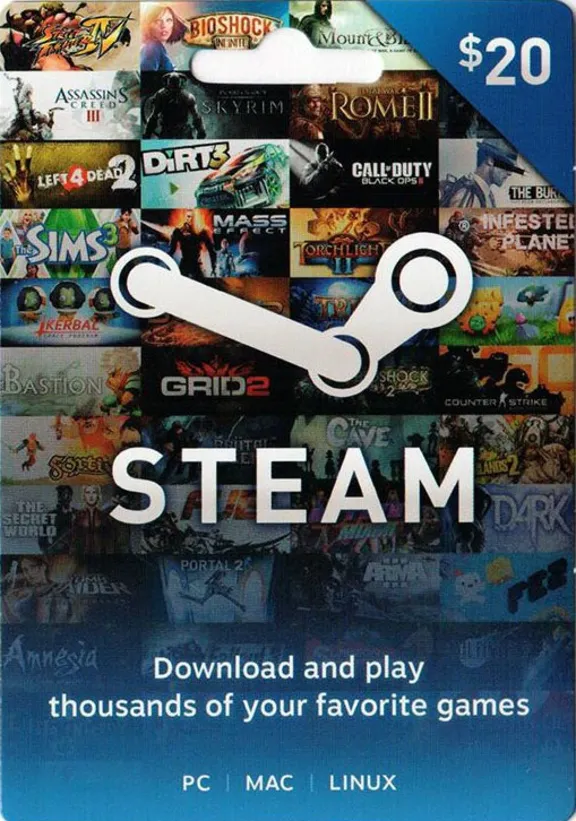STEAM WALLET GIFT CARD 20$ SGD | СИНГАПУР + ПОДАРОК 🎁