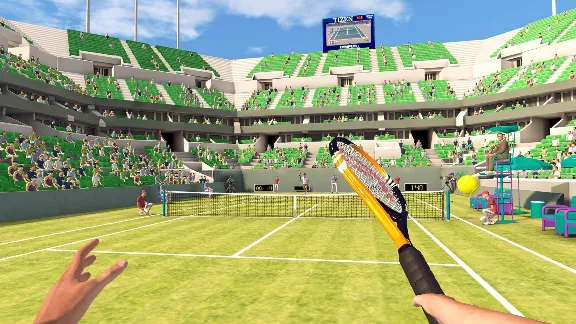 First Person Tennis The Real Tennis Simulator VR АВТОДОСТАВКА STEAM GLOBAL МГНОВЕННО