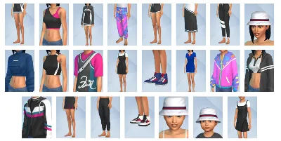 The Sims 4  Throwback Fit Kit  Origin DLC Region Free