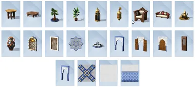 The Sims 4 - Courtyard Oasis Kit Origin/EA APP KEY ROW
