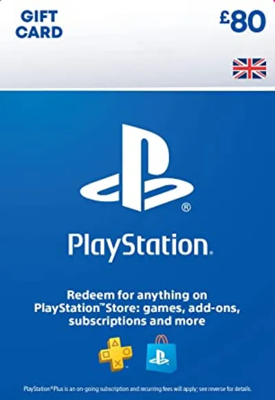 Playstation Network PSN £80 (UK)