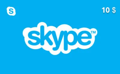$10 Skype Voucher Original