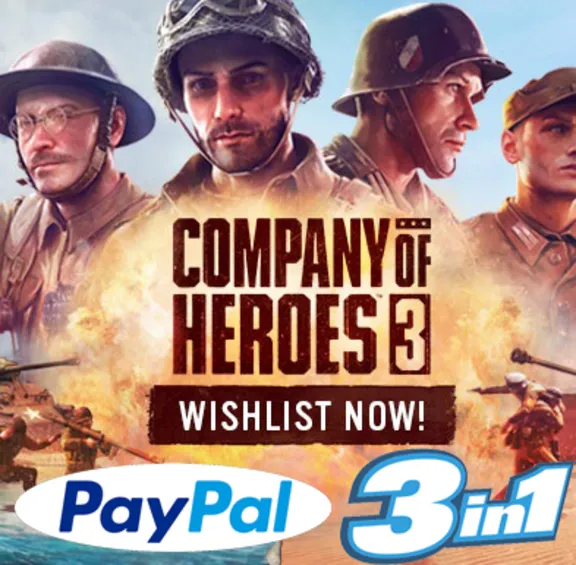 Company of Heroes 3 Digital Premium Edition STEAM 🅿️ PAYPAL