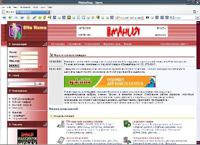 Шаблон RED для WmShop Premium v.8.3 от PlatinaDesign.ru