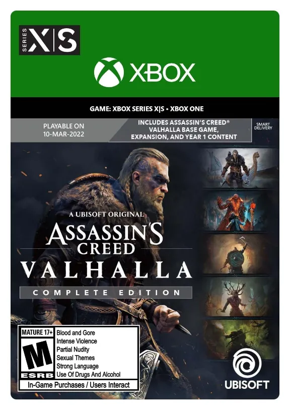 🌍Assassin&acute;s Creed Вальгалла Complete Edition XBOX КЛЮЧ🔑+🎁