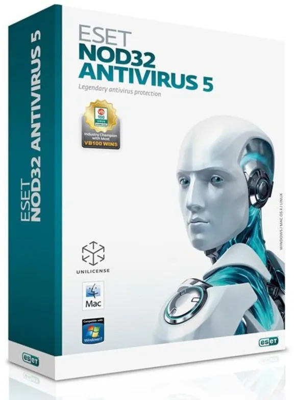 ESET NOD32 Antivirus 2CO 1year or 20 month extension BOX