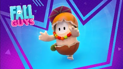 ✅ Fall Guys Ultimate Knockout COCONUT MILK КОСТЮМ КЛЮЧ