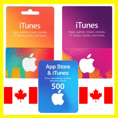 App Store/iTunes Подарочная Карта КАНАДА CA APPLE Canada CAD - Карта пополнения ЭПЛ