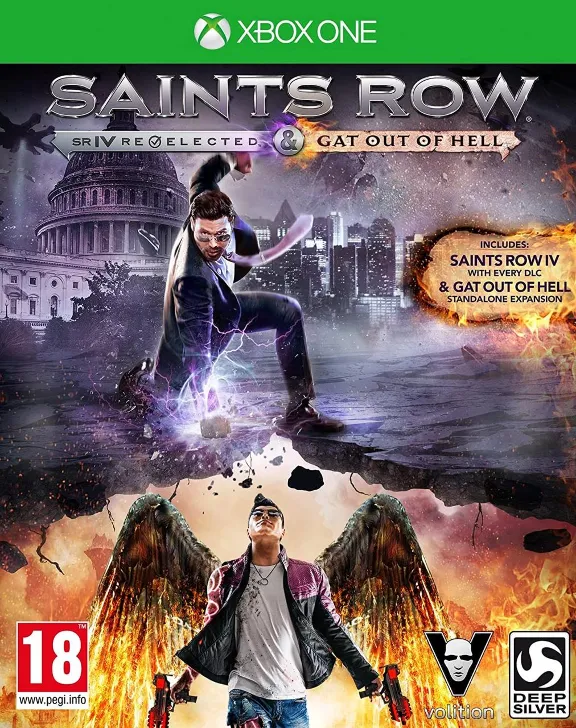 🎮SAINTS ROW IV RE-ELECTED & GAT OUT OF HELL XBOX🔑КЛЮЧ