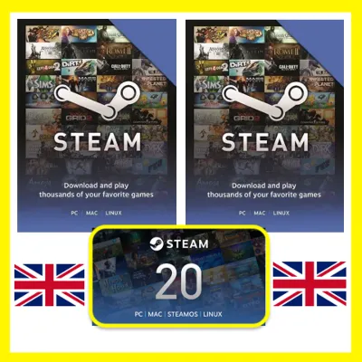 СТИМ КАРТЫ 🇬🇧 GBP STEAM UK КОД ПОПОЛНЕНИЯ | ПОПОЛНИТЬ СТИМ ВЕЛИКОБРИТАНИЯ ФУНТЫ