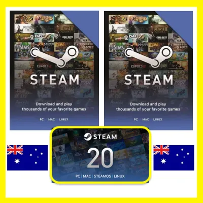 СТИМ КАРТЫ 🇻🇬 AUD STEAM Australia КОД ПОПОЛНЕНИЯ | ПОПОЛНИТЬ СТИМ АВСТРАЛИЯ AU