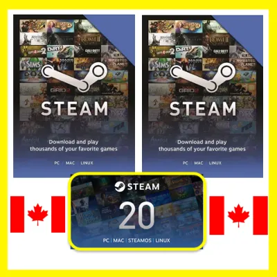 СТИМ КАРТЫ 🇨🇦 CANADA STEAM КОД ПОПОЛНЕНИЯ | ПОПОЛНИТЬ СТИМ КАНАДА CAD