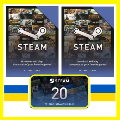 СТИМ КАРТЫ 🇺🇦 UAH STEAM УКРАИНА КОД ПОПОЛНЕНИЯ | ПОПОЛНИТЬ СТИМ Ukraine ГРИВНЫ