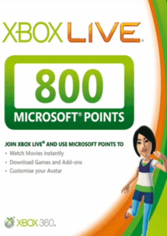 XBox Live 800 MS Points (EU) | СКИДКИ | ПОДАРОК