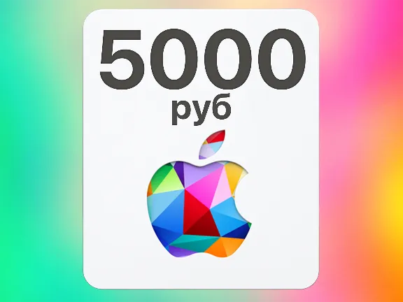 ✅iTunes gift card 5000 rubles |Apple iCloud iBook Music