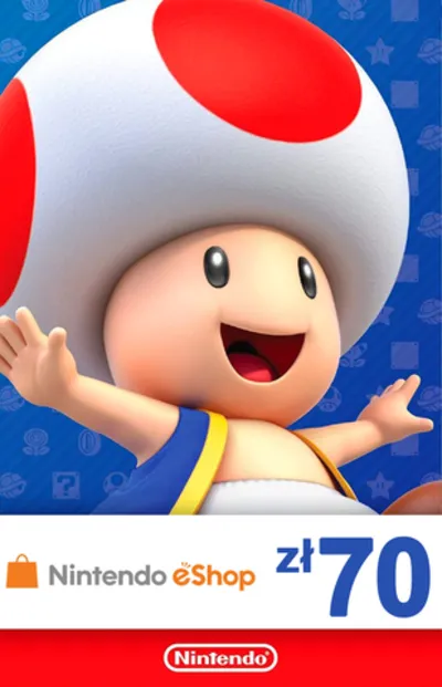 Nintendo eShop Store Poland: Payment card 70 zlotys