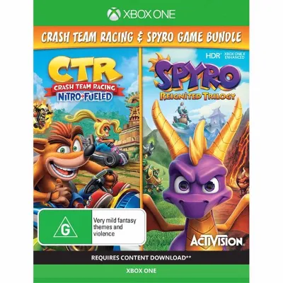 🌍 Crash Team Racing Nitro-Fueled + Spyro Game XBOX 🔑