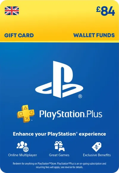 💣PlayStation Network пополнение код на £84 GBP (UK)