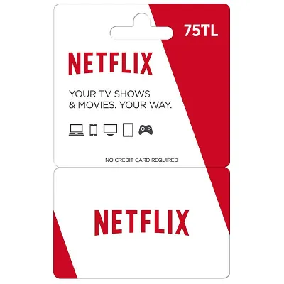 ✅ Netflix 🔥 Подарочная карта 100 TL (Турция) 💳 0 %