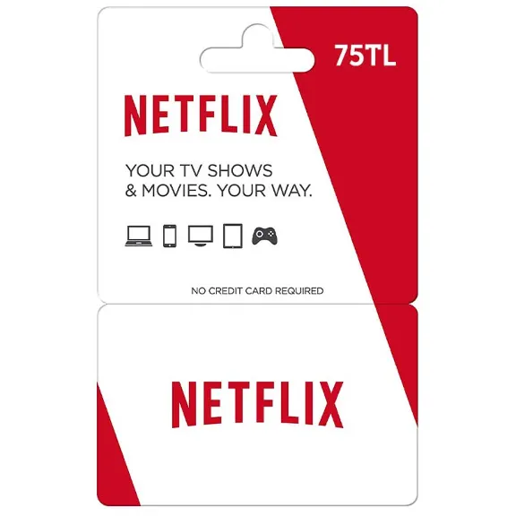 ✅ Netflix 🔥 Подарочная карта 100 TL (Турция) 💳 0 %
